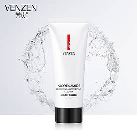 Молочко для вмивання з нікотинамідом VENZEN Nicotinamide Hydrating Moisturizing Cleancer (80г)