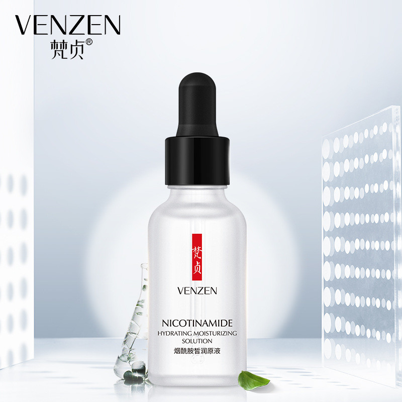 Сироватка для обличчя з нікотинамідом VENZEN Nicotinamide Hydrating Moisturizing Solution (15мл), фото 1