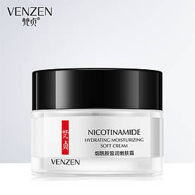 Крем для обличчя з нікотинамідом VENZEN Nicotinamide Hydrating Moisturizing Soft Cream (50г)