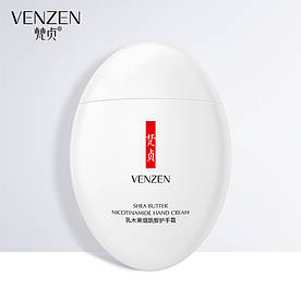 Крем для рук з нікотинамідом і маслом ши VENZEN Shea Butter Nicotinamide Hand Cream (60г)