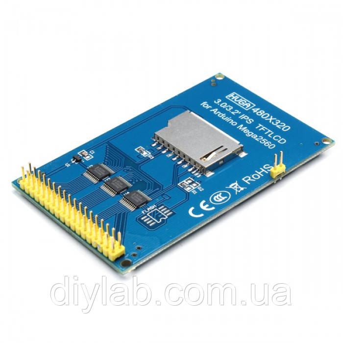 Модуль HVGA TFT IPS 3,2" 480x320 для Arduino Mega2560 - фото 3 - id-p120603085