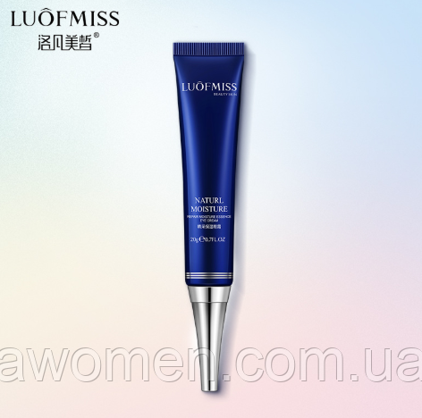 Відновлювальний крем для очей Luofmiss Naturl Moisture від темних кіл під очима 20 g