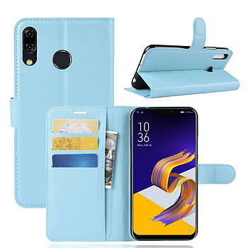 Чохол-книжка Litchie Wallet для Asus Zenfone 5 / 5Z (ZE620KL / ZS620KL) Блакитний