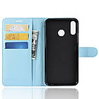 Чохол-книжка Litchie Wallet для Asus Zenfone 5 / 5Z (ZE620KL / ZS620KL) Блакитний, фото 3