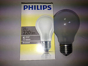 Лампа Філіпс 220-40w (Philips 40w A55) мат