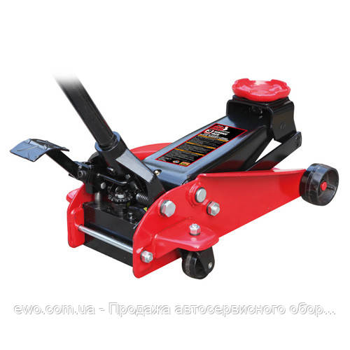 Torin T83000ET - Домкрат подкатной профессиональный 3т с педалью 150-490 мм