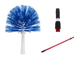 Щітка для павутини + кий Kefa кругла 1700-252