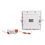 Світильник точковий врізний ЄВРОСВЕТ 9 Вт квадрат LED-S-150-9 6400 К, фото 5