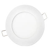 Світильник точковий врізний ЕВРОСВЕТ 6Вт коло LED-R-120-6 6400К, фото 2