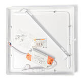 Світильник точковий накладний ЕВРОСВЕТ 18Вт квадрат LED-SS-225-18 4200К, фото 3