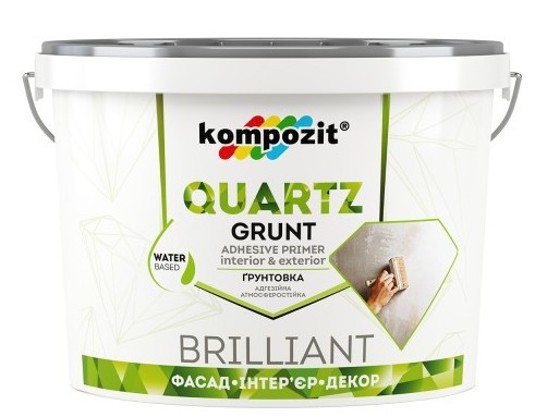 Ґрунтівка адгезійна QUARTZ-GRUNT Kompozit, 7 кг.