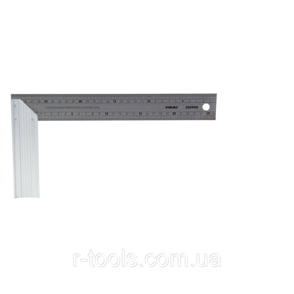 Косинець неіржавкий 300 мм Sigma 3620301