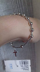 Срібна парка на руку 18