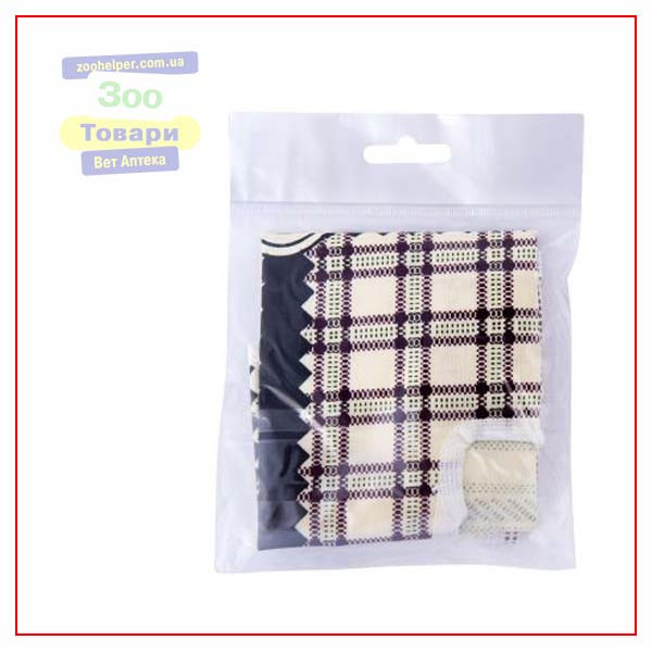 Попона післяопераційна No1, (довжина 34 см, груди 28-42 см)