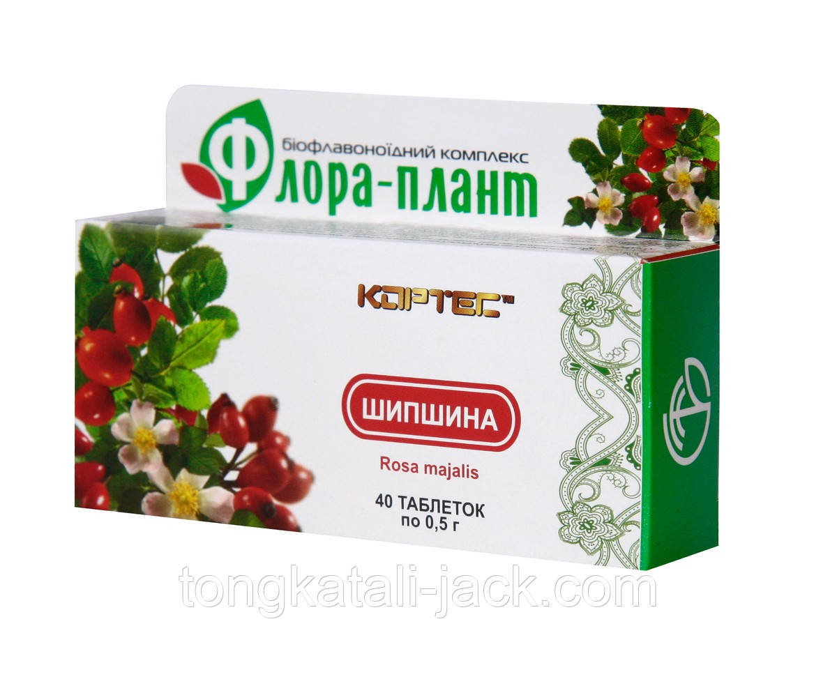 Дієтична добавка «ФЛОРА-ПЛАНТ Шипшина», 40 табл.