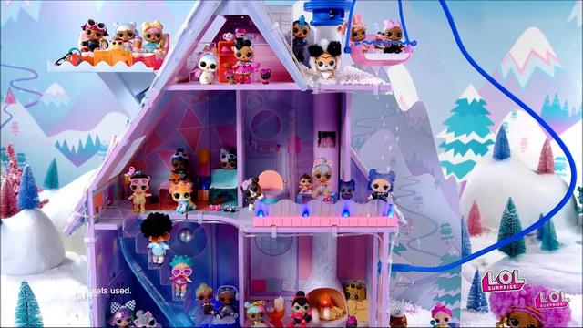 LOL Surprise Winter Dance: Chalet DollHouse, зимовий будинок-шале