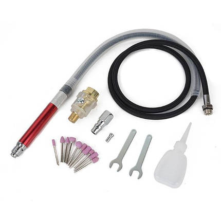 Зачисна машина пневматична з камінням Airkraft AT-010K, фото 2