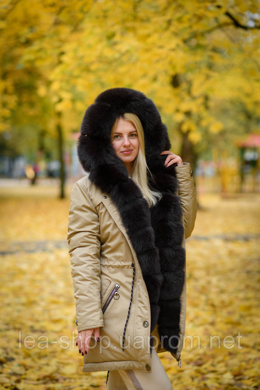 Куртка парку жіноча зимова купити