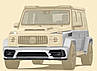MANSORY WIDE KIT for Mercedes G-class, фото 2