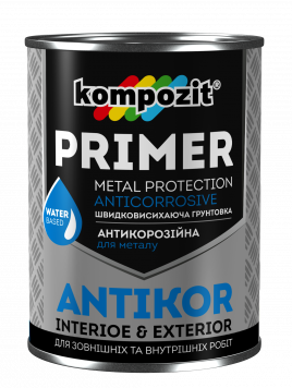 Ґрунтовка для металу ANTIKOR Kompozit, 3,5 кг