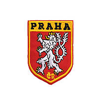 Термоаплікації Герб PRAHA 60х80мм червоний (50153.001)