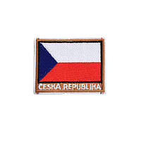 Термоаплікації Герб CESKA REPUBLIKA 40х50мм біло-червоно-синій (50153.006)