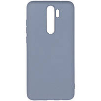 Чохол Galeo Liquid Silicone для Xiaomi Redmi Note 8 Pro Shadow Blue