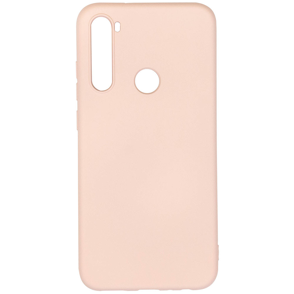 Чохол Galeo Liquid Silicone для Xiaomi Redmi Note 8 Powder Pink
