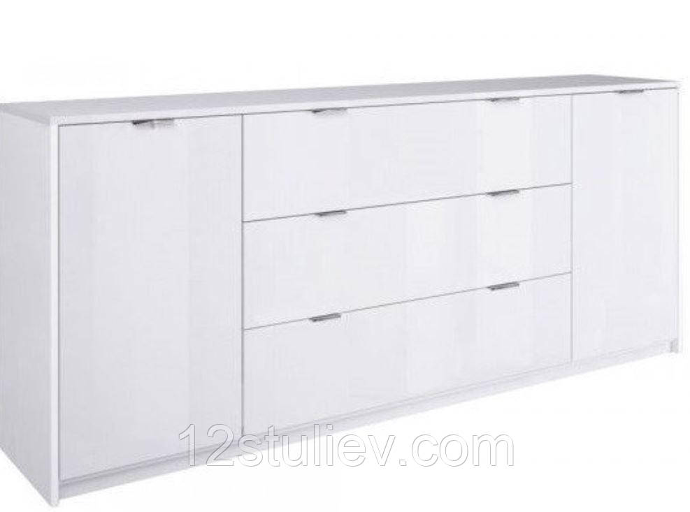 Комод Рома 160 MiroMark білий глянець