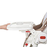 Стільчик для годування EL CAMINO ME 1037 STARS LATTE (Коричневий), фото 5