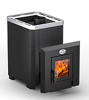 Дров'яна піч-кам'янка "Класик ПКС-02" для сауни до 18 м3 зі склом.