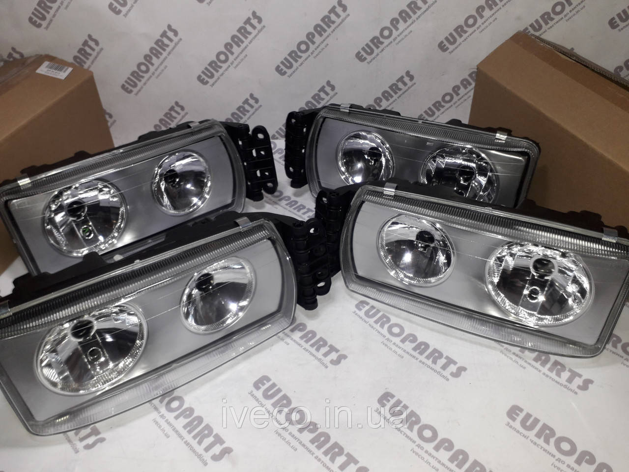 Фара левая Iveco Stralis Trakker Eurotrakker Eurocargo Ивеко Стралис ...