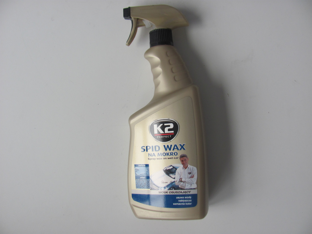 Поліроль для кузова з воском Spid Wax (770ml) — K2 — K087M