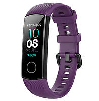 Силиконовый ремешок Primo для фитнес-браслета Huawei Honor Band 4 / 5 - Purple