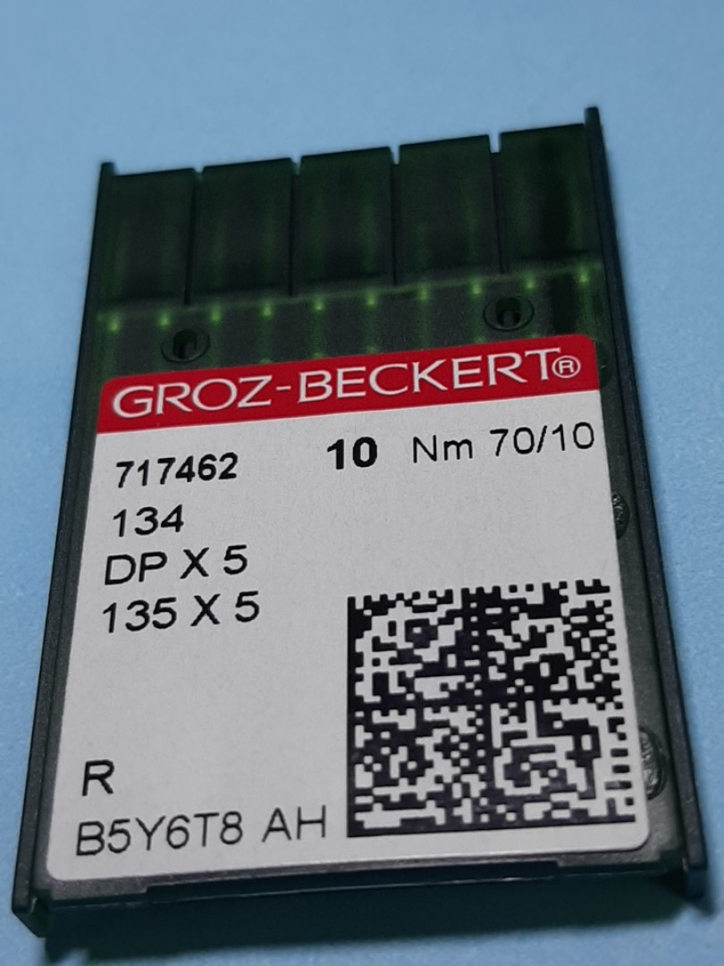 Голки Grozz-bekkert DP×5 - 70 R універсальні з товстою колбою - фото 1 - id-p975255482