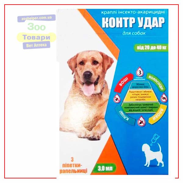 Контр Удар для собак 20-40 кг No3 (КРУГ)