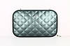 Клатч на блискавці OGON Quilted ledy bag, платиновий, фото 4