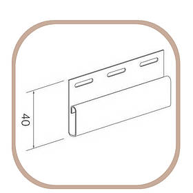 Планка фінішна для сайдинга Max-3 Vox