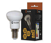 Лампа LED ELCOR R39 3Вт Е14 4200K