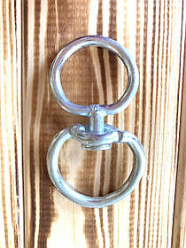 Вертлюг — коловорот оцинкований 6 мм