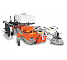 Щітка підмітальна з бункером на вилкові навантажувачі