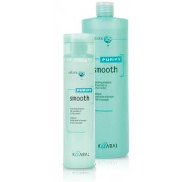 Kaaral Purify Smooth Shampoo Шампунь для кучерявого волосся з маслом авокадо 3800 мл.