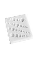 Молд силіконовий Перлини 7,4 см, 6,2 см