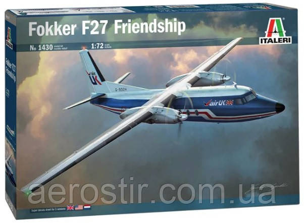 Fokker F-27-400 "Friendship" 1/72 Italeri 1430