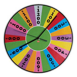 Годинник настінний "Час - гроші"