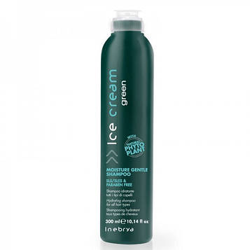Inebrya Green Moisture Gentle Зволожуючий шампунь для всіх типів волосся 300 мл.