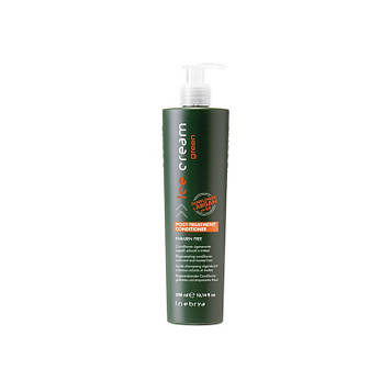 Inebrya Green Ice Cream Post - Treatment Відновлюючий кондиціонер для фарбованого волосся 300 мл.