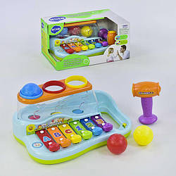 Ксилофон-стучалочка Hola 856 для розвитку логіки та моторики дитини