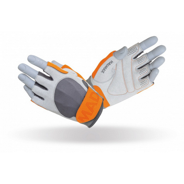 Mad Max Workout Gloves Grey/Chill MFG-850 XXL size