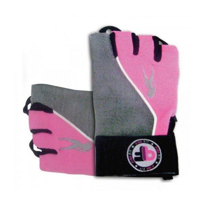 Рукавички для тренувань жіночі BioTech Lady 2 Grey-Pink XL size